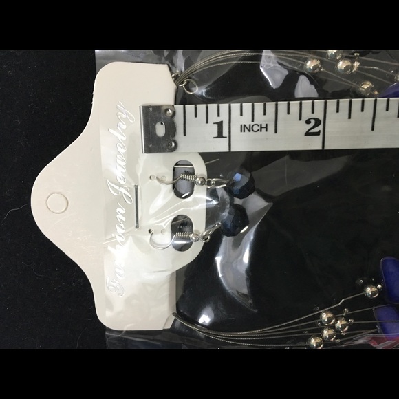 Crystals & Beads Multi Layer Necklace - Picture 4 of 4